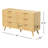 Hiromoto 47'' W 6 - Drawer Dresser