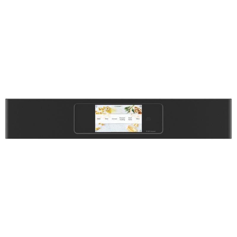 30" Self-Cleaning Convection Smart Electric Double Wall Oven, Matte Black