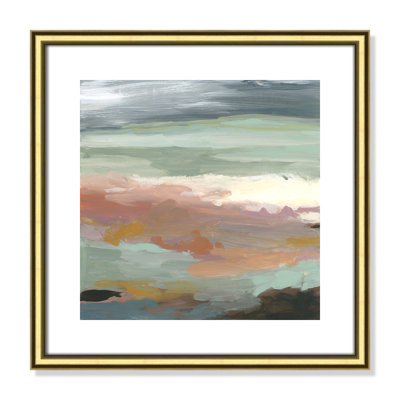 Ocean Bluffs by Carol Robinson - Painting Print on Paper