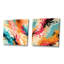 Dainel - Ensemble de 2 collages carrés abstraits-102163511-102163509