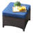Wicker 5 - Person Patio Conversation Set with Cushions-366435017
