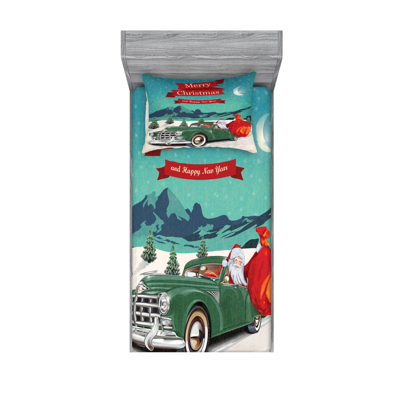 Microfiber Sheet Set, Twin XL Sheet Set with Fitted Sheet