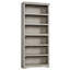 Bibliothèque de ferme, bibliothèque ouverte en bois avec tablettes réglables pour le bureau personnel, le salon et le bureau-375856309-375856311