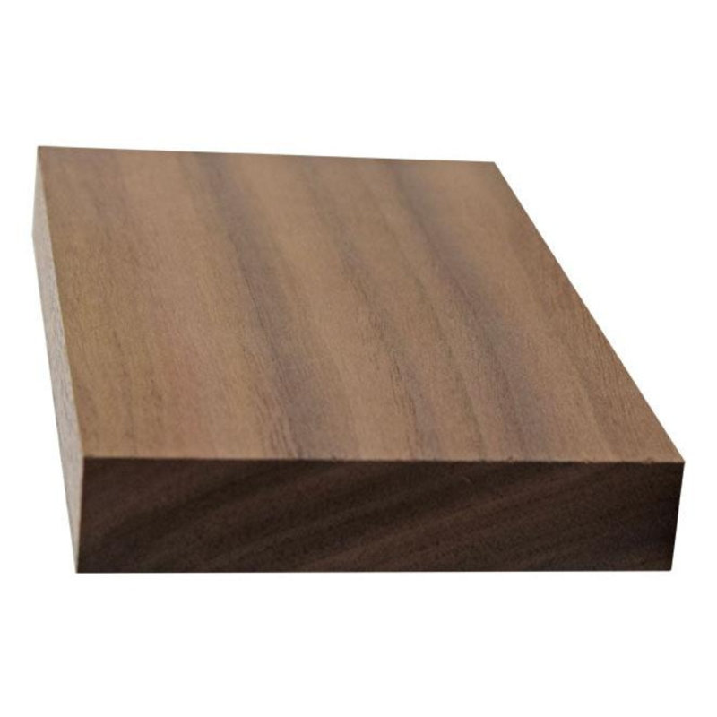Tabouret de fenêtre de 3 1/2 po x 3/4 po S4S. Sans finition, L 3,5 po x H 0,75 po x P 42 po, Noyer