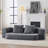Compression Sofas Bed, 74.81 Inch Plush Foam, Modern Compact Home