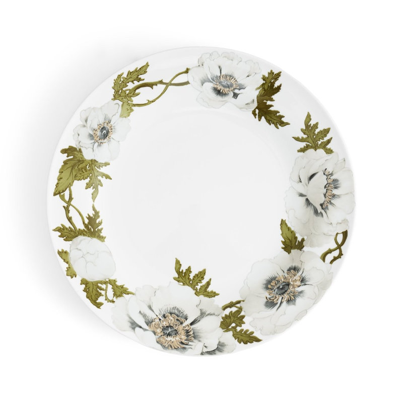Anemone Handmade Porcelain Dinner Plate