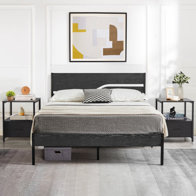 Kempst Steel Piece Bedroom Set