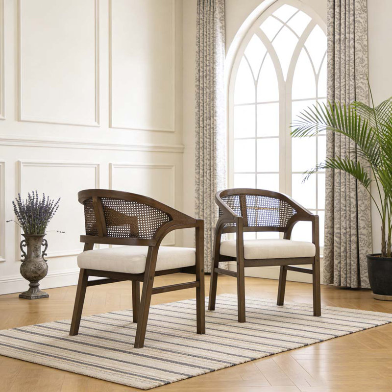 Chaise en bois, Beige, noyer