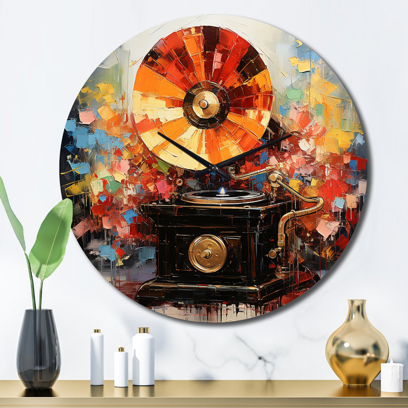 Cymbre - Horloge murale musicale, Grand