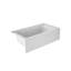 SIGNATURE® Low-Profile 16" 6030 Skirted Whirlpool with Heater LH White-855340977-855340976