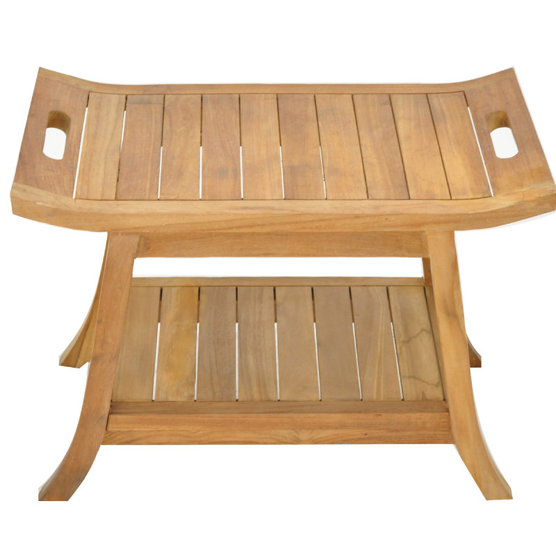 Banc de douche l 24 po teck Whalen
