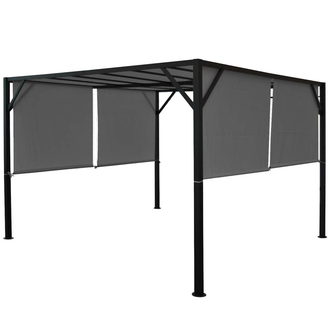 305 cm x 405 cm Grillpavillon Boehlke aus Stahl