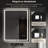 LED Mirror for Bathroom – Vanity Mirror with Lights, Dimmable Touch Sensor, and Anti-Fog Function-334935523