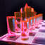 Jeu d'échecs lumineux