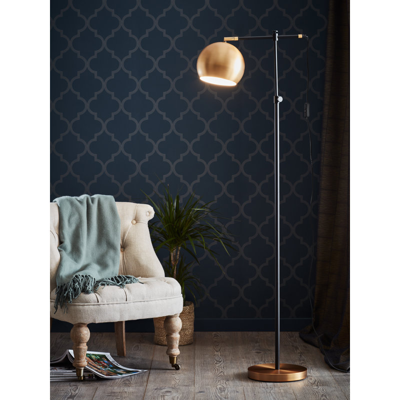 Carl 135cm Arched Floor Lamp