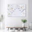 Snow-Covered Plant Flowers - Wrapped Canvas Art Print-216813140