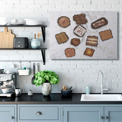 «Fashion Brand Candys Glam Food» par Ziwei Li - impression d'art graphique