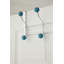 Bleeker Aluminum Over-the-Door 10 - Hook Wall Mounted Coat Rack-26400112