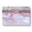 Flamingo Reflection in Abstract - Wrapped Canvas-55315712