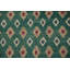 Tapis kilim vibrant vert diamant 5 x 8 pour Boho Chic Interiors