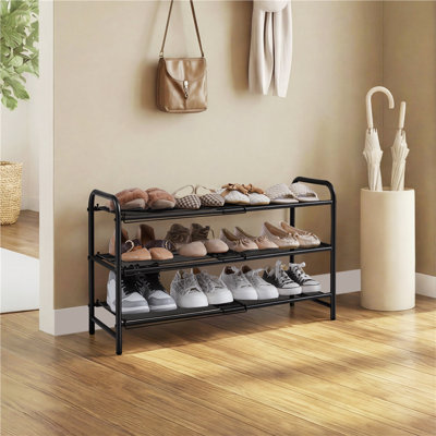 Expandable Shoe Rack for Entryway Hallway