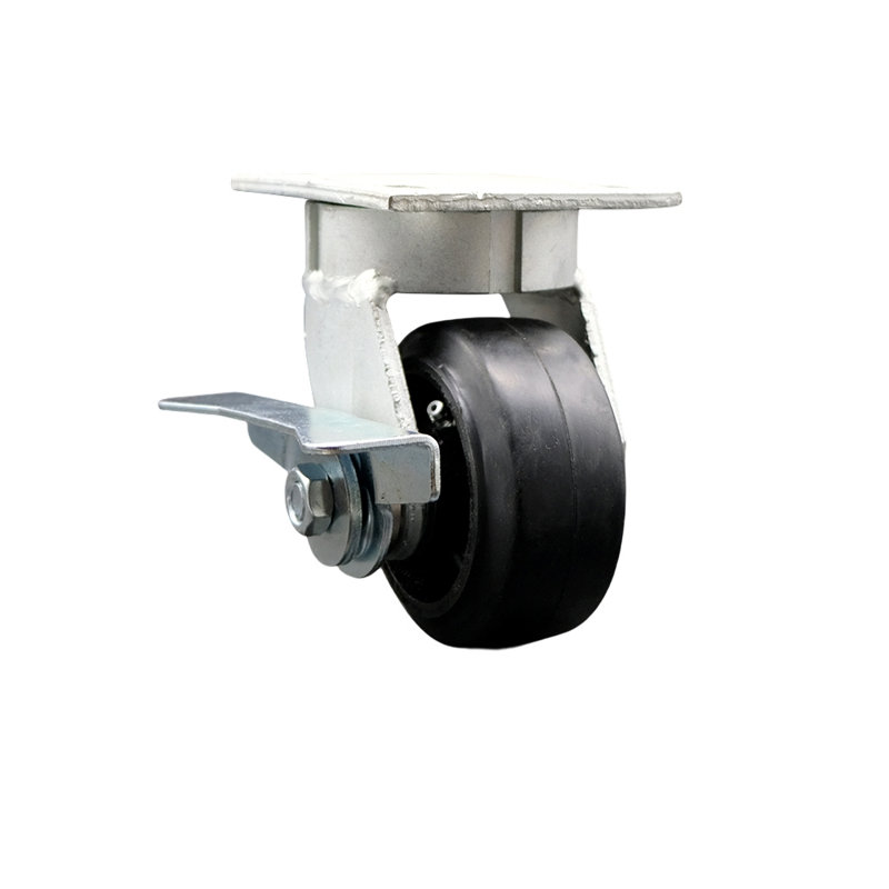 Roue pivotante avec frein Kingpinle