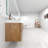 84'' Double Bathroom Vanity with Acrylic Top-1323390675