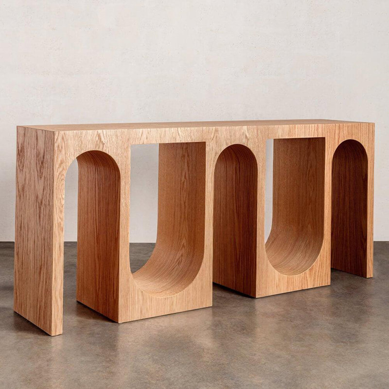 Console Modern Minimalist Art, H 31,5 po x l 70,87 po x P 13,78 po