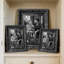 Cadre noir simple 3 pièces pour photos et galerie murale 5 "x 7"-757353779-757353743-757353742