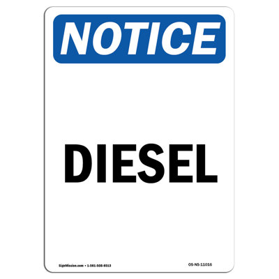 Diesel Aluminum Sign 18 x 24
