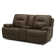 Trevina Zero Gravity Power Loveseat w/ Console - Saddle Brown