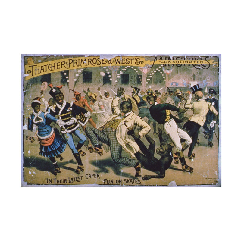 «American School», art de toile Forthatcher, Primrose And Wests, H 12 po x l 19 po