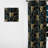 Gold And Blue Luxury Damask Symphony I - Bohemian Curtain - Velvet Room Darkening - 1 Panel-107611388