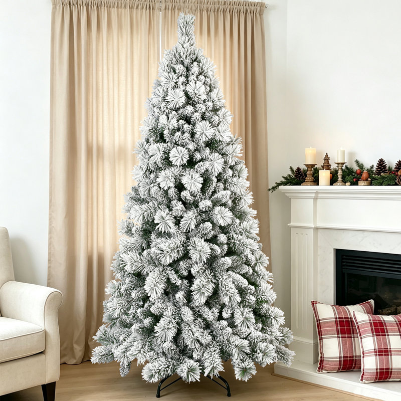 Arbre de Noël artificiel enneigé, 5'