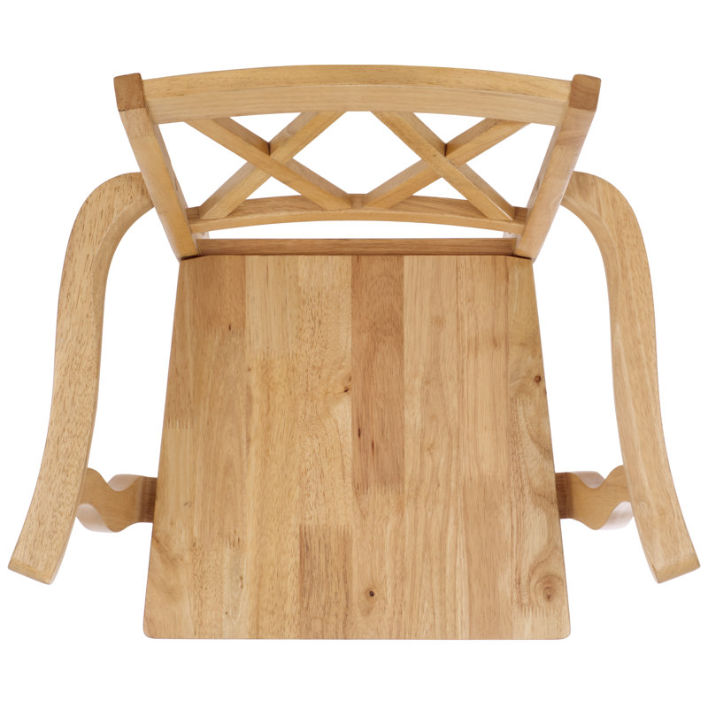 Yelena Double X-Back Arm Chair