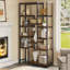 Arge Corner Shelf Unit,180cm Shelving Unit Bookshelf  for Study Room/Living Room
