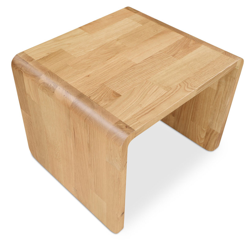 Carrie Side Table Walnut, Natural