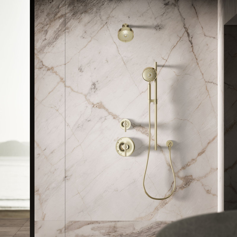 Purist® 2.5 GPM Multifunction Handheld Shower Head with Katalyst Air-Induction Technology, Rose Gold