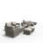 Almanza 8 - Person Patio Conversation Set with Cushions-87428215-87428214