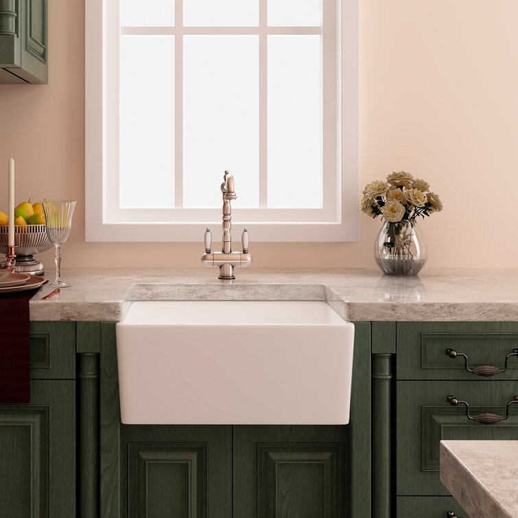 Kitchen envylove the farmhouse sink & jadite green touc…