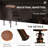 Dicle Swivel Pine Solid Wood Adjustable Height Counter Stool-1761897221-1818652457