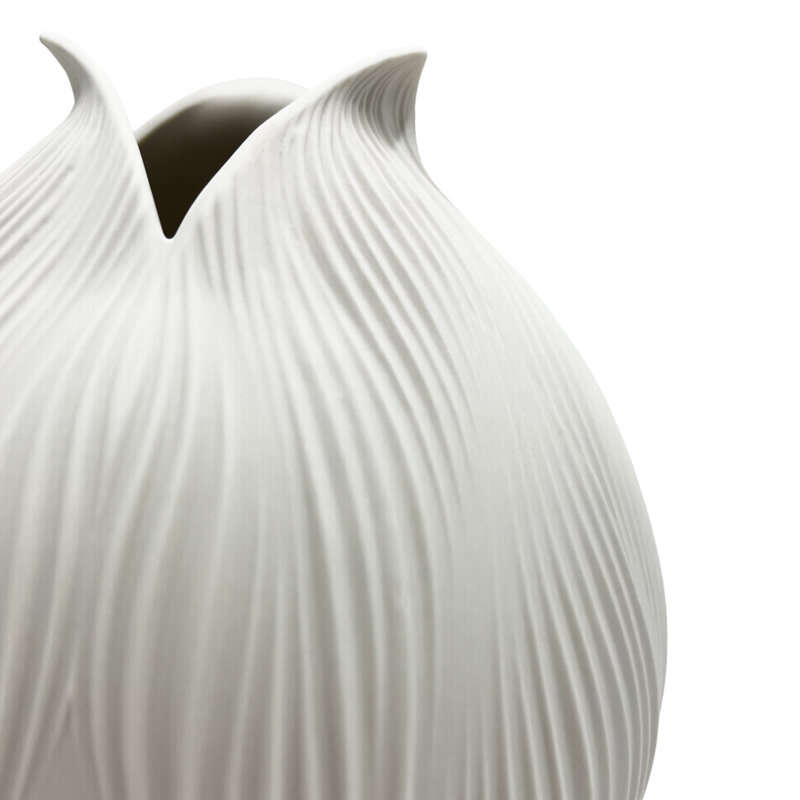 Vase de table Onycha, Blanc
