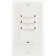 GE Push-Button Countdown Timer Switch, 5-15-30 Minute/1-2-4 Hour, ON/Off, No Neutral Wire Needed, Ideal For Lights, Exhaust Fans, Heaters, Wall Plate Included