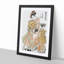 Young Ladies by Koryusai Isoda - Framed Print-55629568-55629569