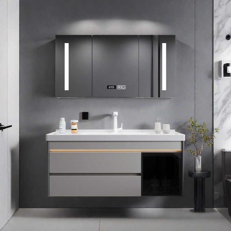 Nordic style simple bathroom cabinet