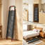 Escabeau pliable avec poignée, pédales larges antidérapantes et pieds, escabeau robuste pour adultes, échelle pliante peu encombrante pour la maison, la cuisine et la chambre à coucher
