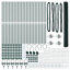 Hexagon Fence Green Steel-858121847