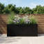 Boîte à fleurs rectangulaire en métal avec trous de drainage Dees-1397962101-1405510516
