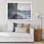 Magnifique image d'un mur de glace - peinture sur toile-67386137-67386143