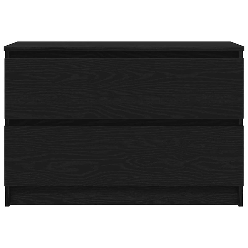  TV Cabinet 35x54 Cm Engineered Wood, 80 cm, Black